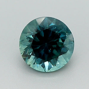 0.80ct Blue Round Brilliant Montana Sapphire