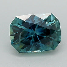 Load image into Gallery viewer, 0.95ct Blue Cut Cornered Rectangular Modified Brilliant Montana Sapphire
