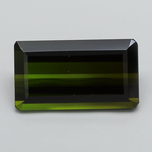 6.94ct Green Emerald Cut  Brazil Tourmaline