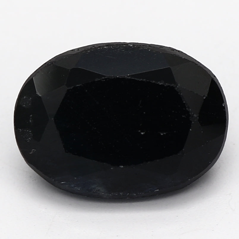 1.11ct Oval Dark Blue Recycled Natural Sapphire