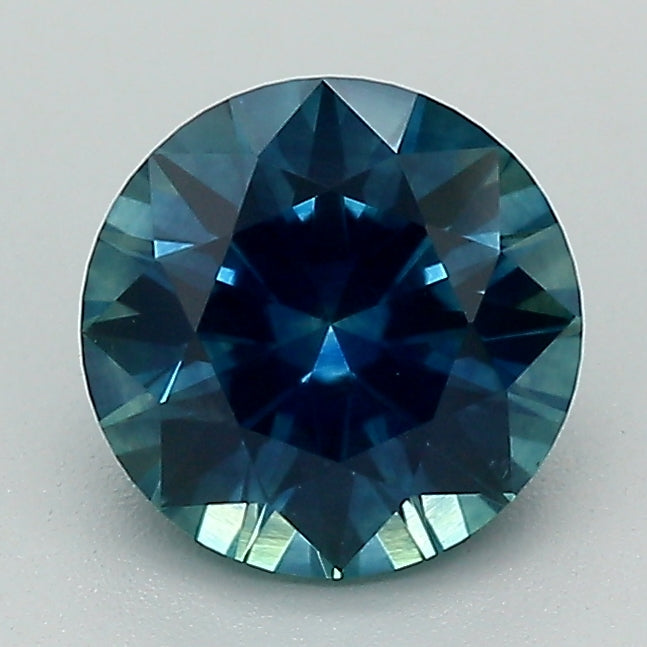 1.64ct Blue Round Brilliant Montana Sapphire