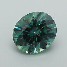 Load image into Gallery viewer, 1.06ct Greenish Blue Oval Brilliant Montana Sapphire
