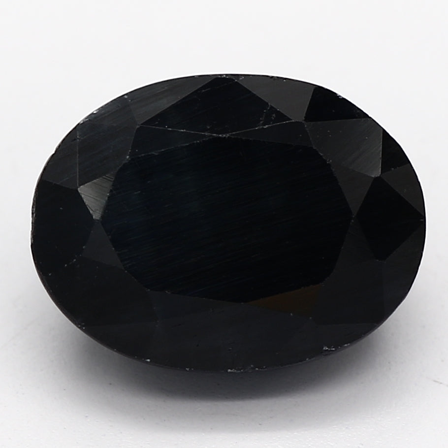 1.99ct Oval Dark Blue Recycled Natural Sapphire