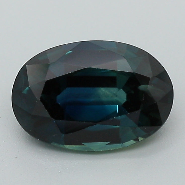 1.9ct Blue-Green Oval Cut Sapphire  (Kenya)