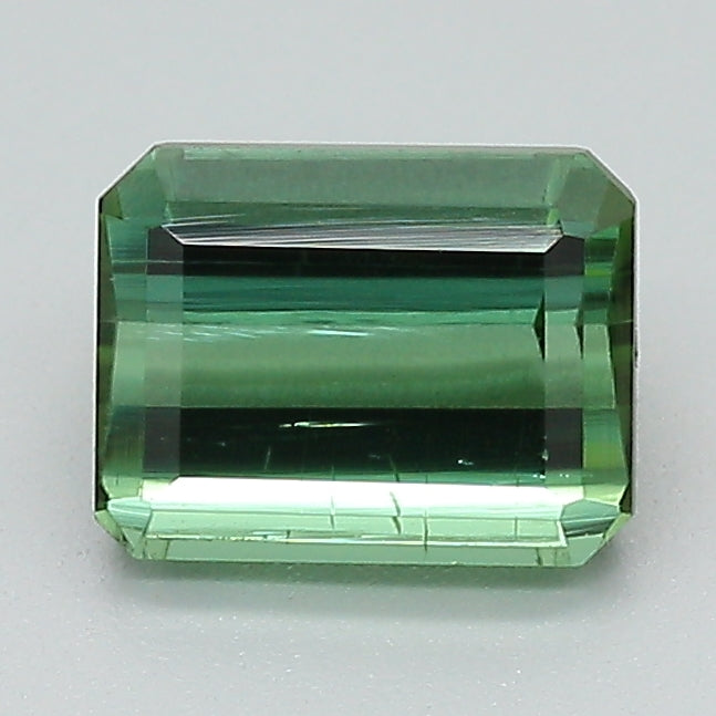 1.35ct Green Emerald Cut Tourmaline (Zambia)