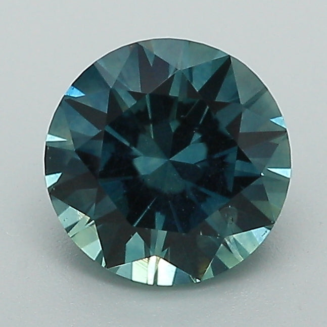 1.66ct Blue Round Brilliant Montana Sapphire