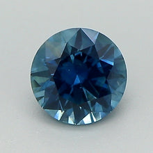Load image into Gallery viewer, 0.86ct Blue Round Brilliant Montana Sapphire
