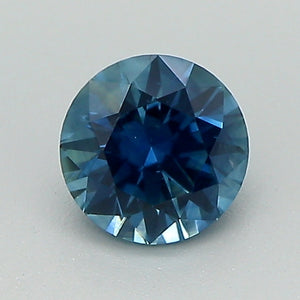 0.86ct Blue Round Brilliant Montana Sapphire