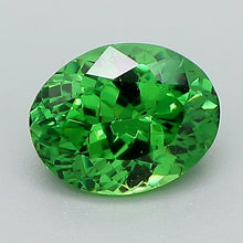 Load image into Gallery viewer, 0.97ct Green Oval Cut Tsavorite (Kenya)
