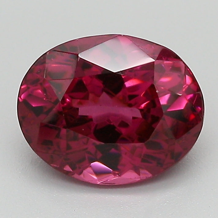 Grenat Rhodolite Naturel 2.86 Carats - Couleur Rouge Intense - Qualité AAA - Coupe Octogonale