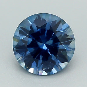 1.22ct Blue Round Brilliant Montana Sapphire