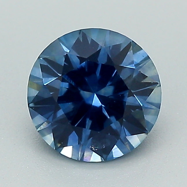 1.22ct Blue Round Brilliant Montana Sapphire