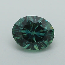 Load image into Gallery viewer, 0.76ct Greenish Blue Oval Brilliant Montana Sapphire
