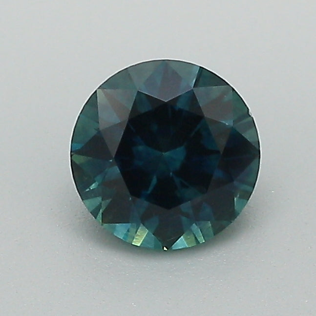 0.82ct Blue Round Brilliant Montana Sapphire