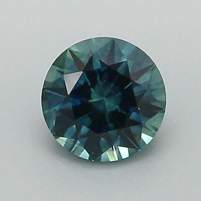 0.94ct Blue Round Brilliant Montana Sapphire