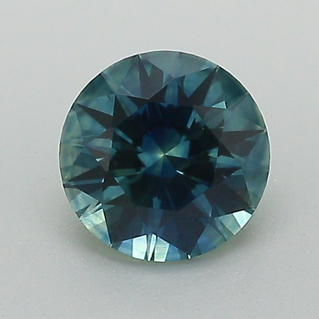1.09ct Blue Round Brilliant Montana Sapphire