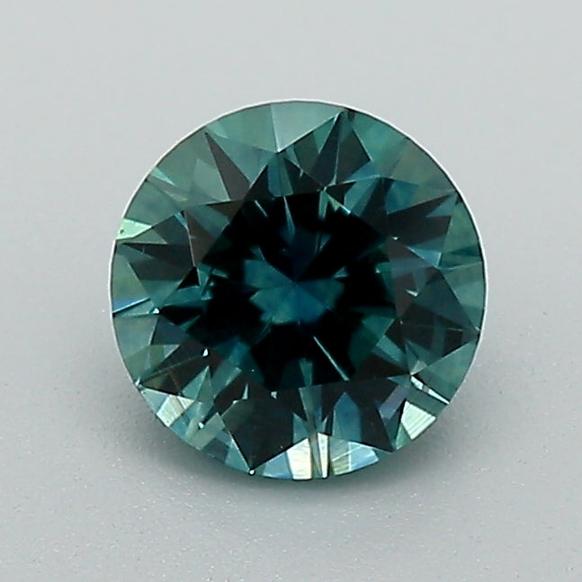 1.01ct Blue Round Brilliant Montana Sapphire