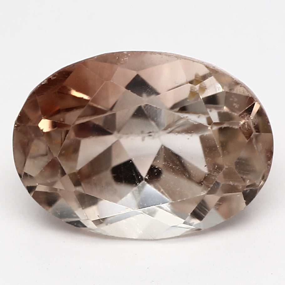 1.75ct Oval Brownish Yellow Recycled Natural Topaz