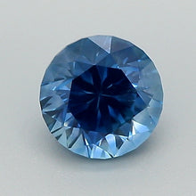 Load image into Gallery viewer, 0.88ct Blue Round Brilliant Montana Sapphire
