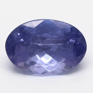 0.91ct Oval Bluish Violet Recycled Natural Tanzanite