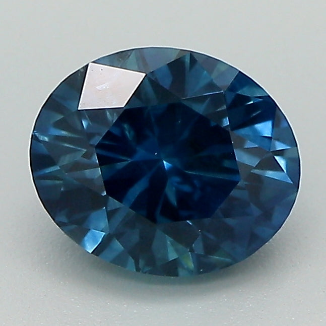 1.60ct Blue Oval Brilliant Montana Sapphire