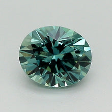 Load image into Gallery viewer, 0.94ct Greenish Blue Oval Brilliant Montana Sapphire

