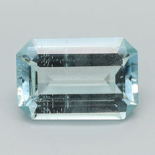 Load image into Gallery viewer, 1.5ct Blue Emerald Cut Aquamarine  (Zambia)
