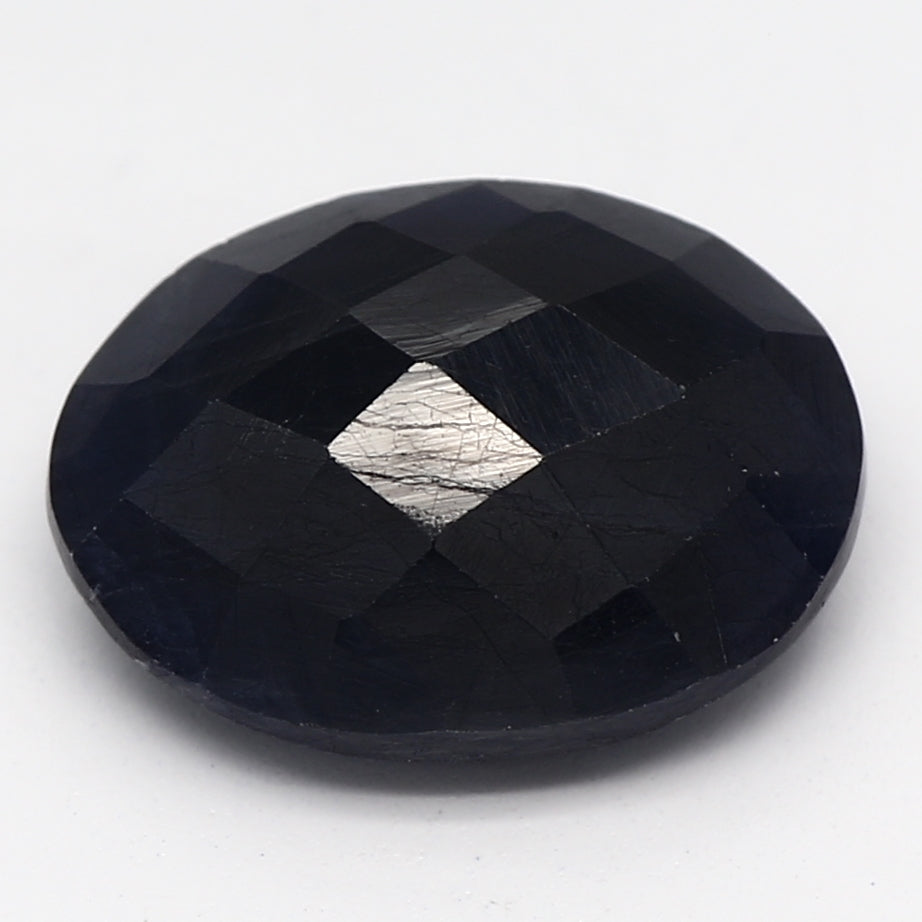 1.52ct Oval Blue Recycled Natural Sapphire