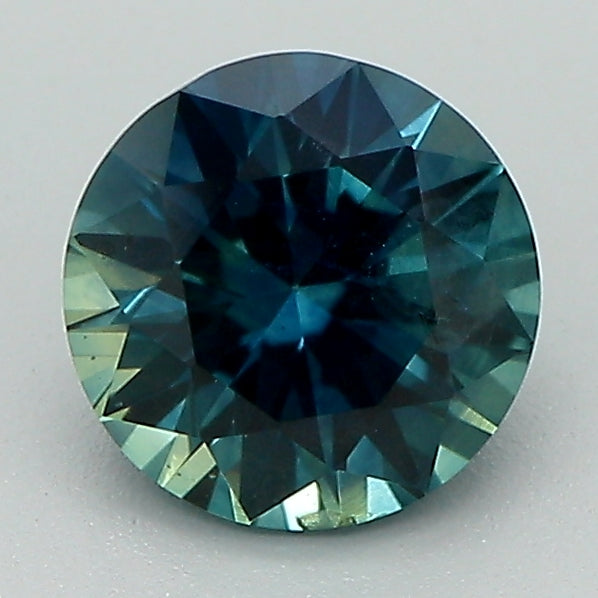 1.39ct Blue Round Brilliant Montana Sapphire
