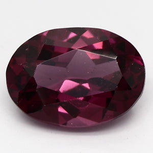 1.05ct Oval Reddish Purple Recycled Natural Rhodolite