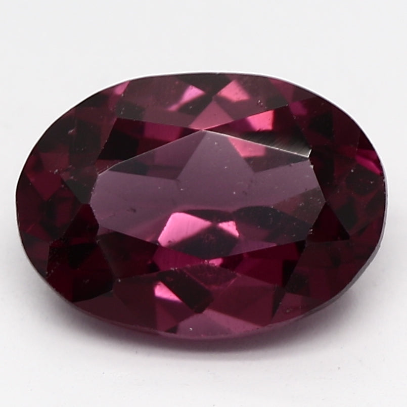 1.05ct Oval Reddish Purple Recycled Natural Rhodolite