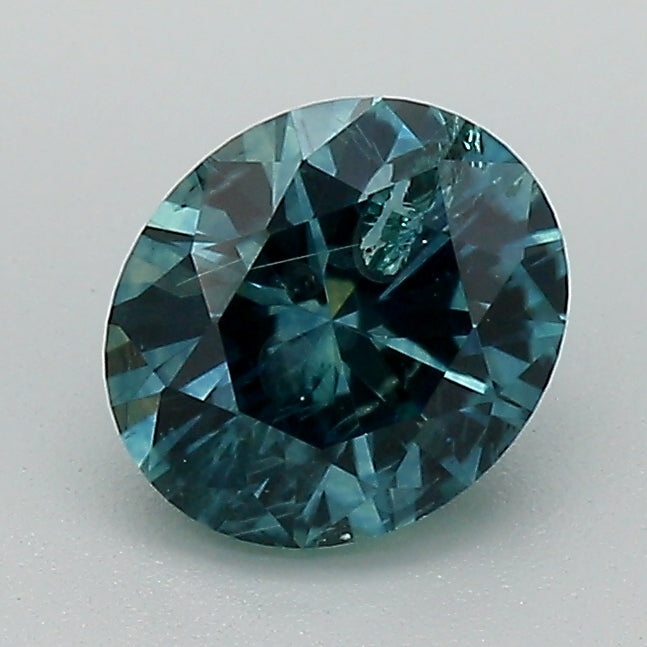 1.28ct Blue Oval Brilliant Montana Sapphire