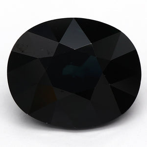 1.93ct Oval Dark Blue Recycled Natural Sapphire