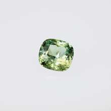 Load image into Gallery viewer, 0.76ct Light Green Cushion Sapphire
