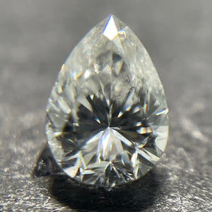 0.23ctw G SI Pear Shape Mined Diamond