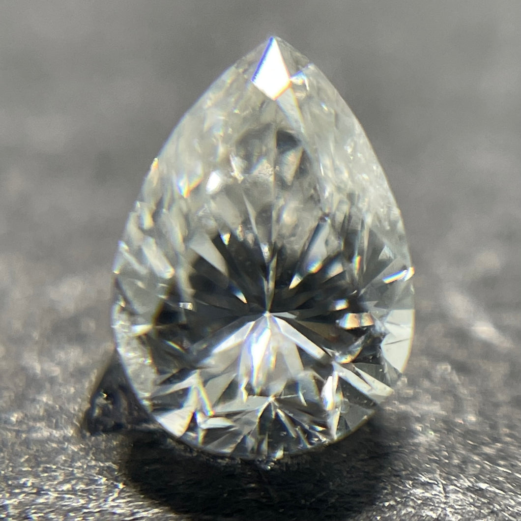 0.23ctw G SI Pear Shape Mined Diamond