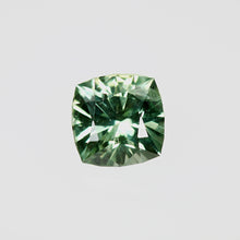 Load image into Gallery viewer, 1.01ct Light-Medium Green Cushion Sapphire
