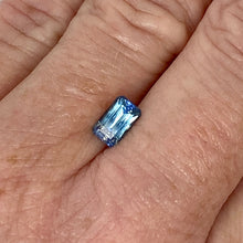 Load image into Gallery viewer, 1.02ct Medium Blue-Green Radiant Sapphire
