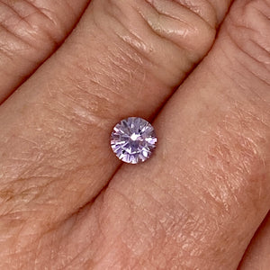 0.79ct Medium Violet Round Sapphire
