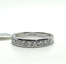 Load image into Gallery viewer, 14K White Gold 3/4ctw Natural Diamond Wedding Band
