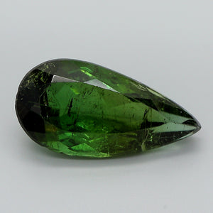 5.45ct Green Pear Shape  Brazil Tourmaline