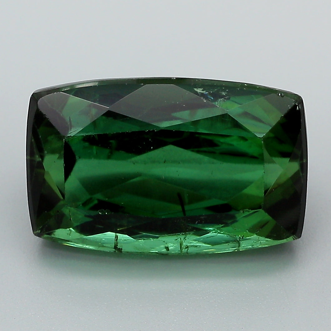 6.52ct Green Cushion Cut  Brazil Tourmaline