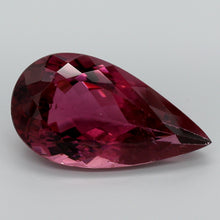 Load image into Gallery viewer, 9.94ct Pinkish Purple Pear Shape Pink Brazil Tourmaline, IGI Certified
